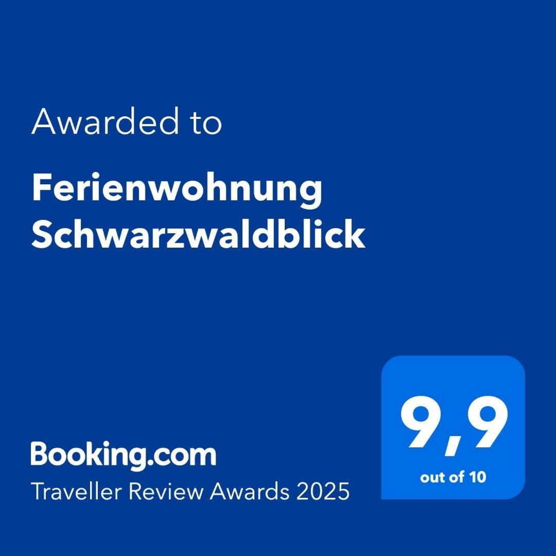 Ferienwohnung Schwarzwaldblick Bad Rippoldsau-Schapbach المظهر الخارجي الصورة